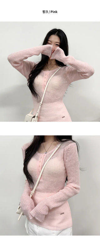 Wool Knit Top