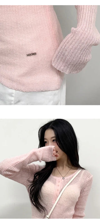 Wool Knit Top