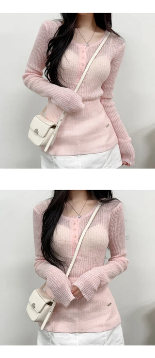 Wool Knit Top