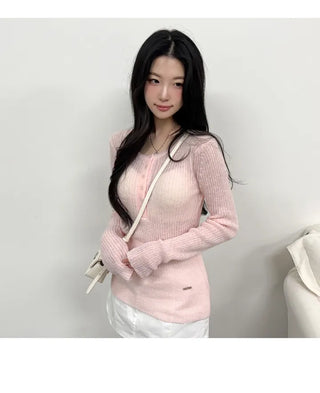 Wool Knit Top
