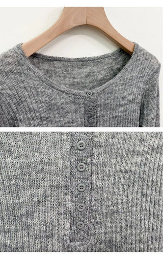 Wool Knit Top