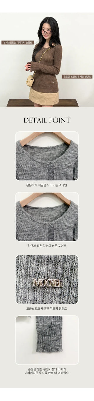 Wool Knit Top