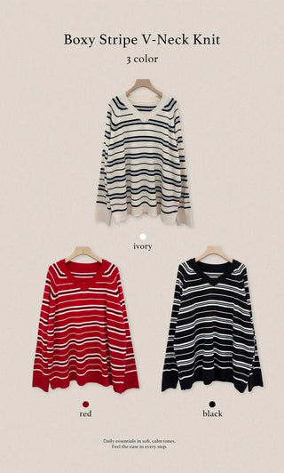 Striped Knit Top