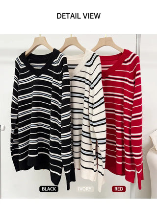 Striped Knit Top