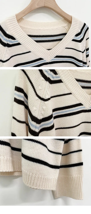 Striped Knit Top