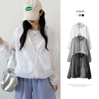 Oversized Windbreaker Hoodie