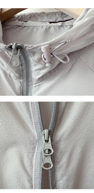 Oversized Windbreaker Hoodie
