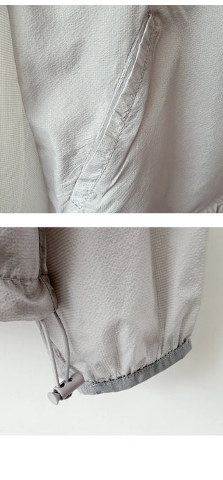 Oversized Windbreaker Hoodie