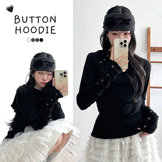 Button Hoodie