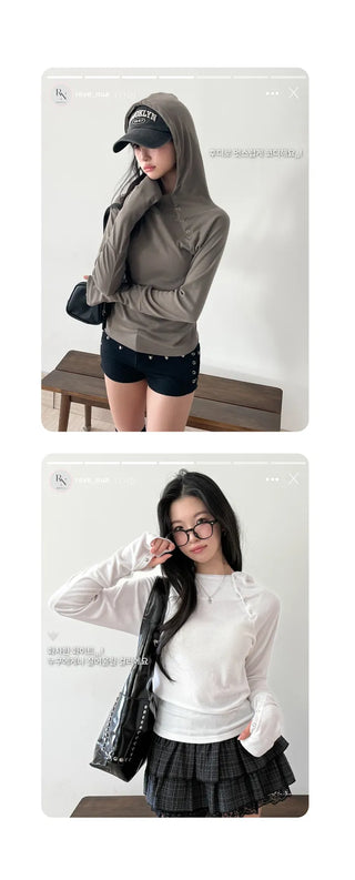 Button Hoodie