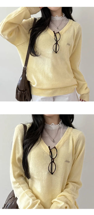 V Neck Knit