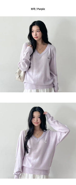 V Neck Knit