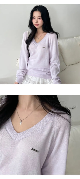 V Neck Knit