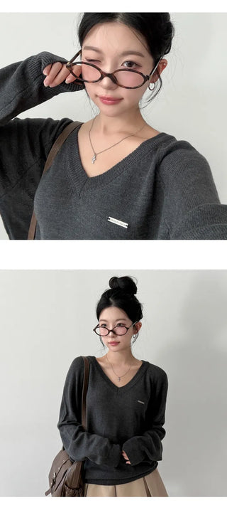 V Neck Knit