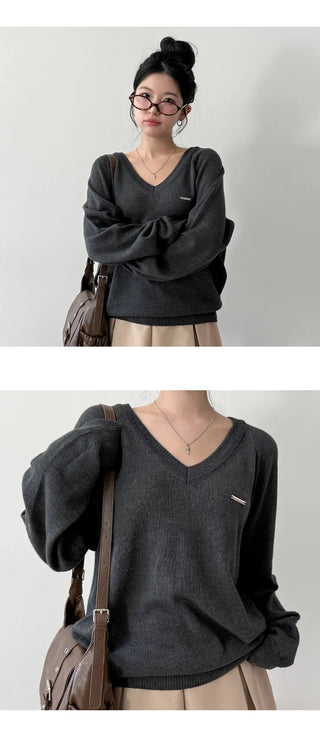 V Neck Knit