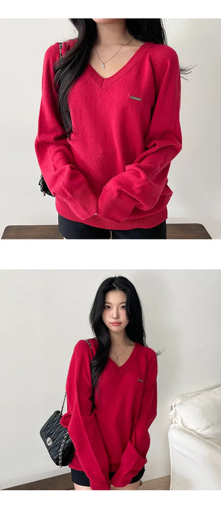 V Neck Knit