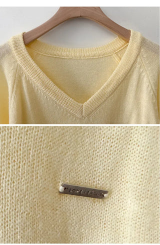 V Neck Knit