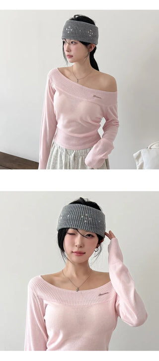 Ribbed Crop Knit