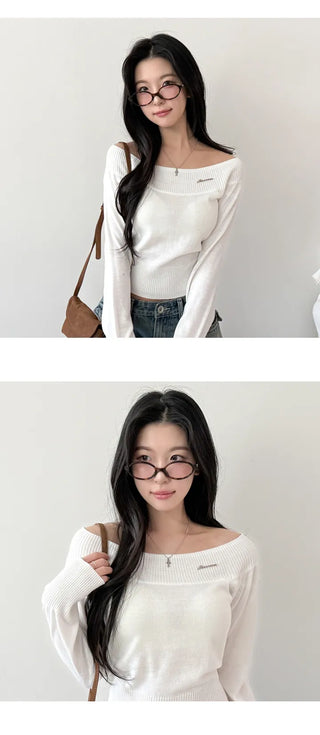 Ribbed Crop Knit