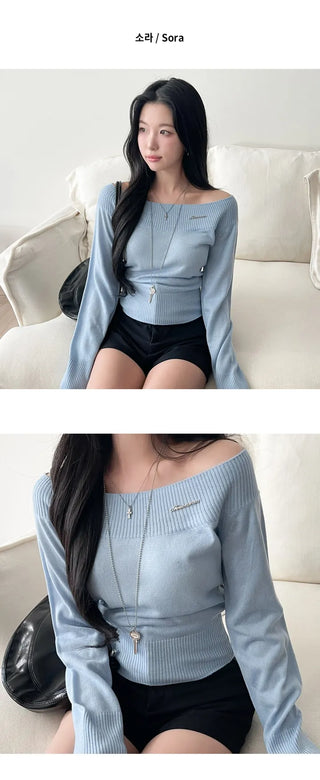 Ribbed Crop Knit