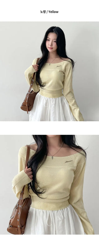 Ribbed Crop Knit