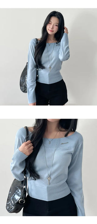 Ribbed Crop Knit