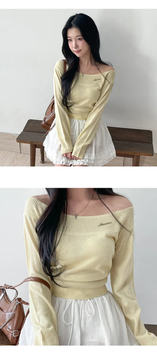 Ribbed Crop Knit