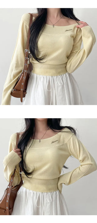 Ribbed Crop Knit