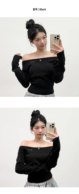 Ribbed Crop Knit