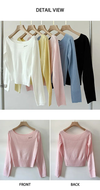 Ribbed Crop Knit