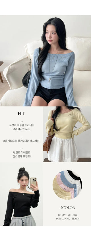 Ribbed Crop Knit