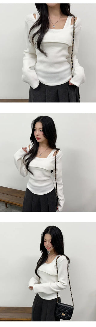 Layered Sleeve Top