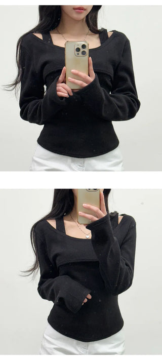 Layered Sleeve Top