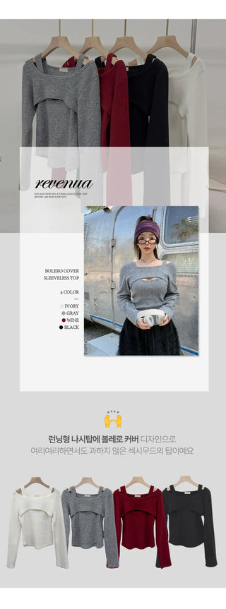 Layered Sleeve Top
