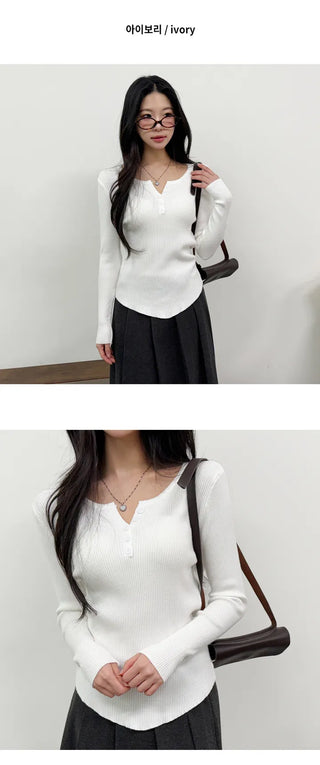 Ribbed Tee