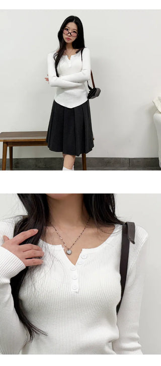 Ribbed Tee