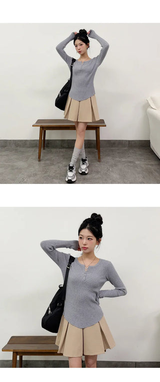Ribbed Tee