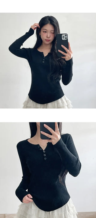 Ribbed Tee