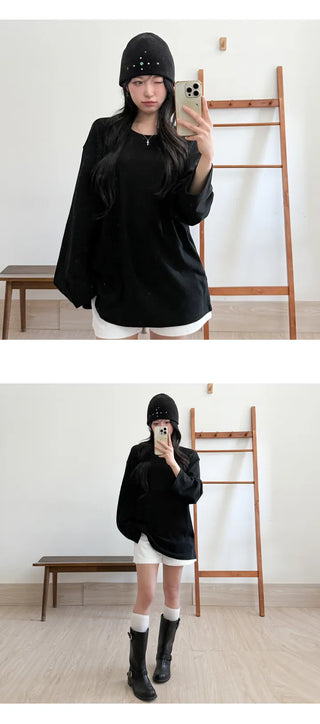 Boxy Long Sleeve Tee