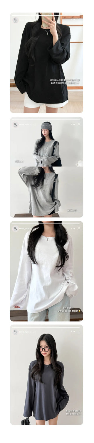 Boxy Long Sleeve Tee