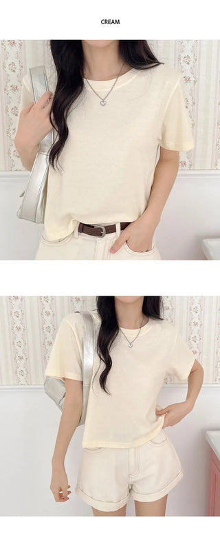 Basic Crop Tee