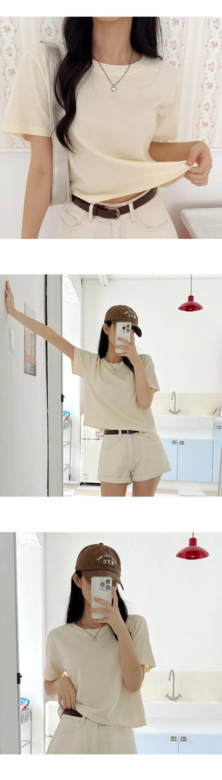 Basic Crop Tee