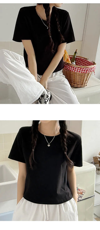 Basic Crop Tee