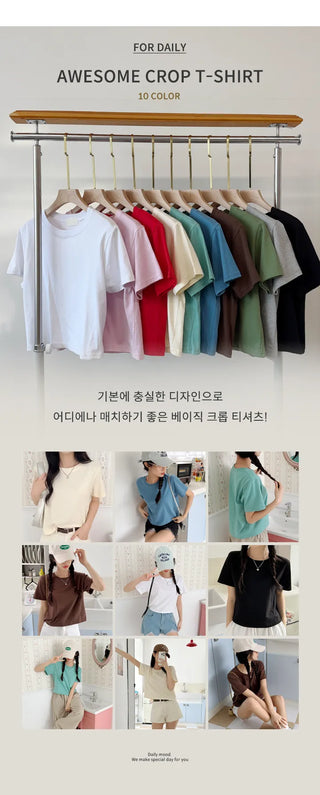 Basic Crop Tee