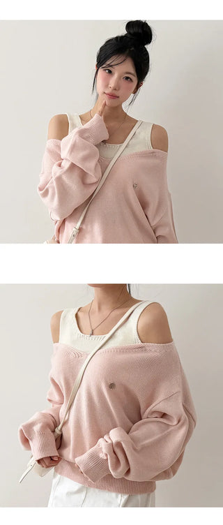 Sleeveless Knit Set