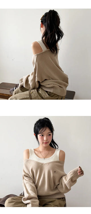 Sleeveless Knit Set