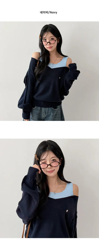 Sleeveless Knit Set