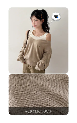 Sleeveless Knit Set