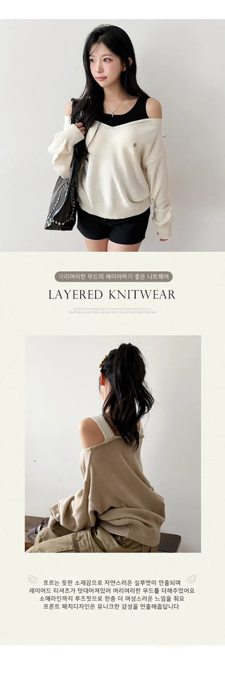 Sleeveless Knit Set