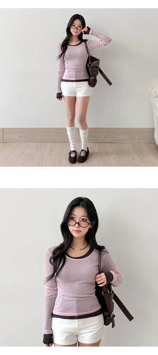 Sheer Long Sleeve Tee